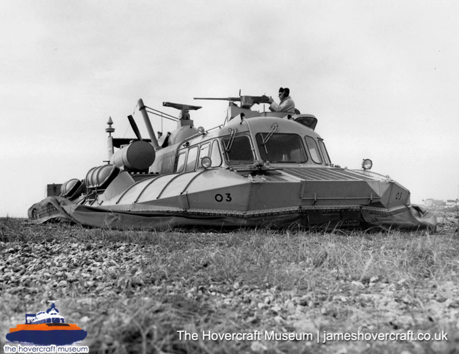 SRN6 with the military -  (credit: The <a href='http://www.hovercraft-museum.org/' target='_blank'>Hovercraft Museum Trust</a>).